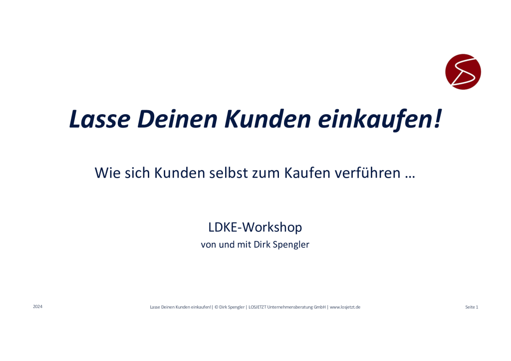 Handout zum LDKE-Webinar für Landsiedel World of NLP vom 06.05.2024